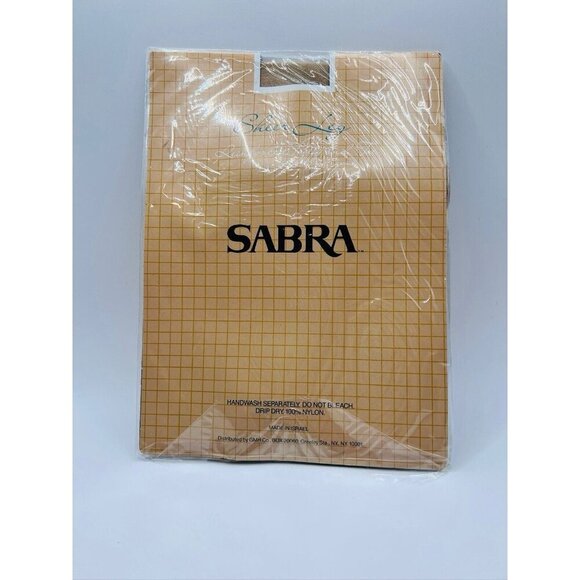 Vintage Lot Of 7 Sabra Pantyhose NWT Bone - Picture 3 of 5